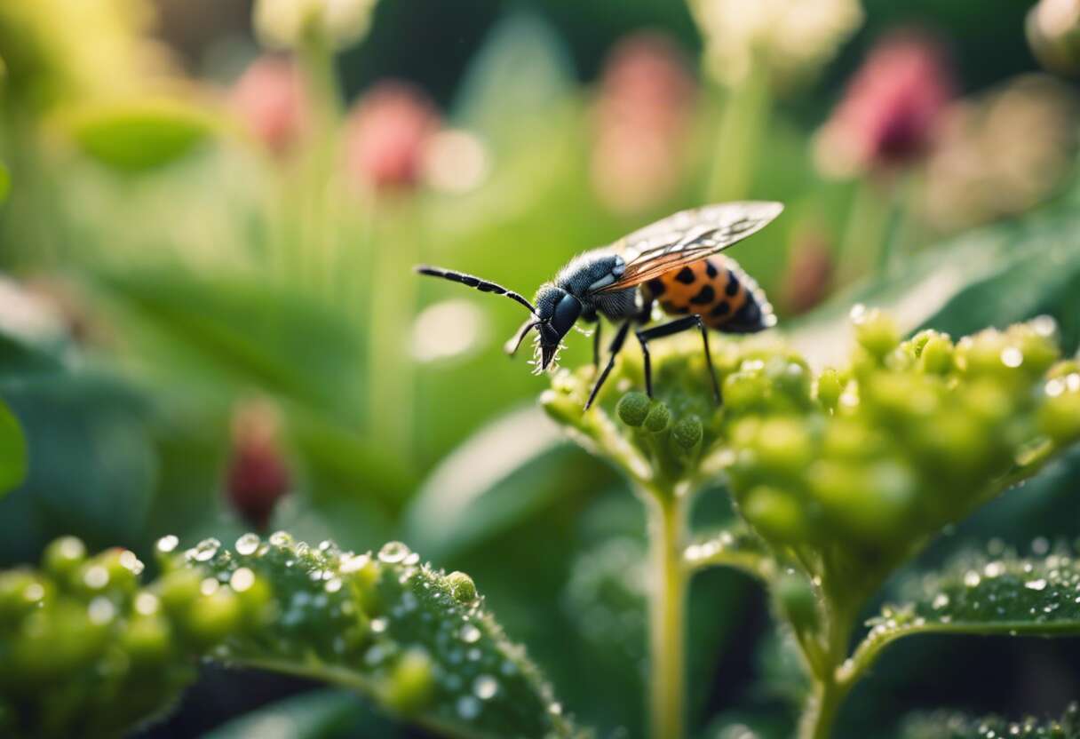 Utilisation du savon noir et autres solutions biologiques contre les pucerons