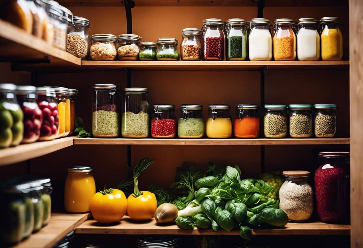 Vers une autosuffisance alimentaire durable : le rôle du garde-manger écologique