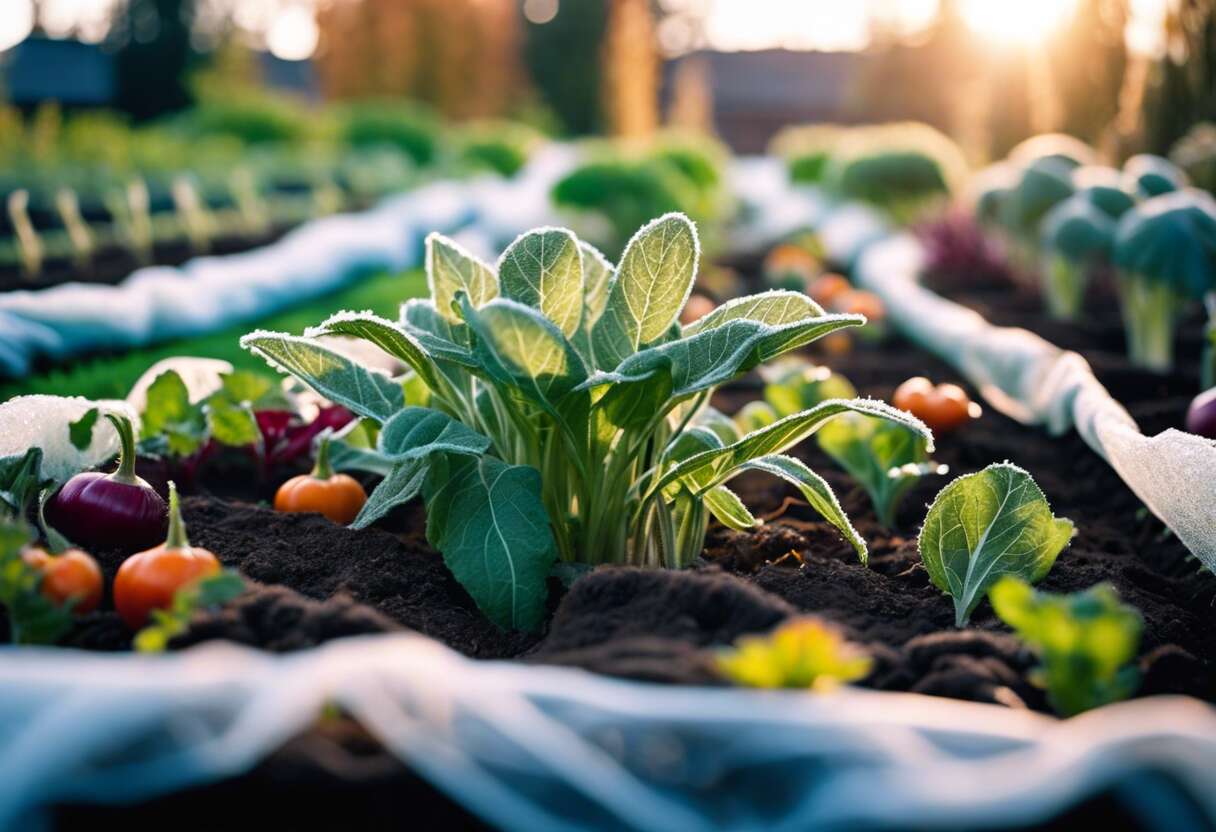 Protéger son potager du gel avec des astuces simples et efficaces
