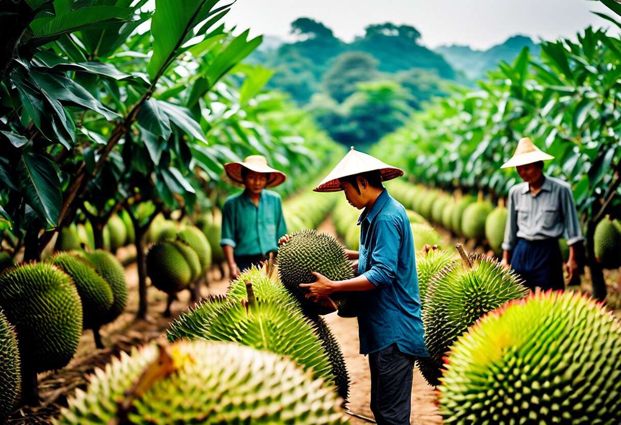 Cultiver le durian en chine : ambitions et obstacles