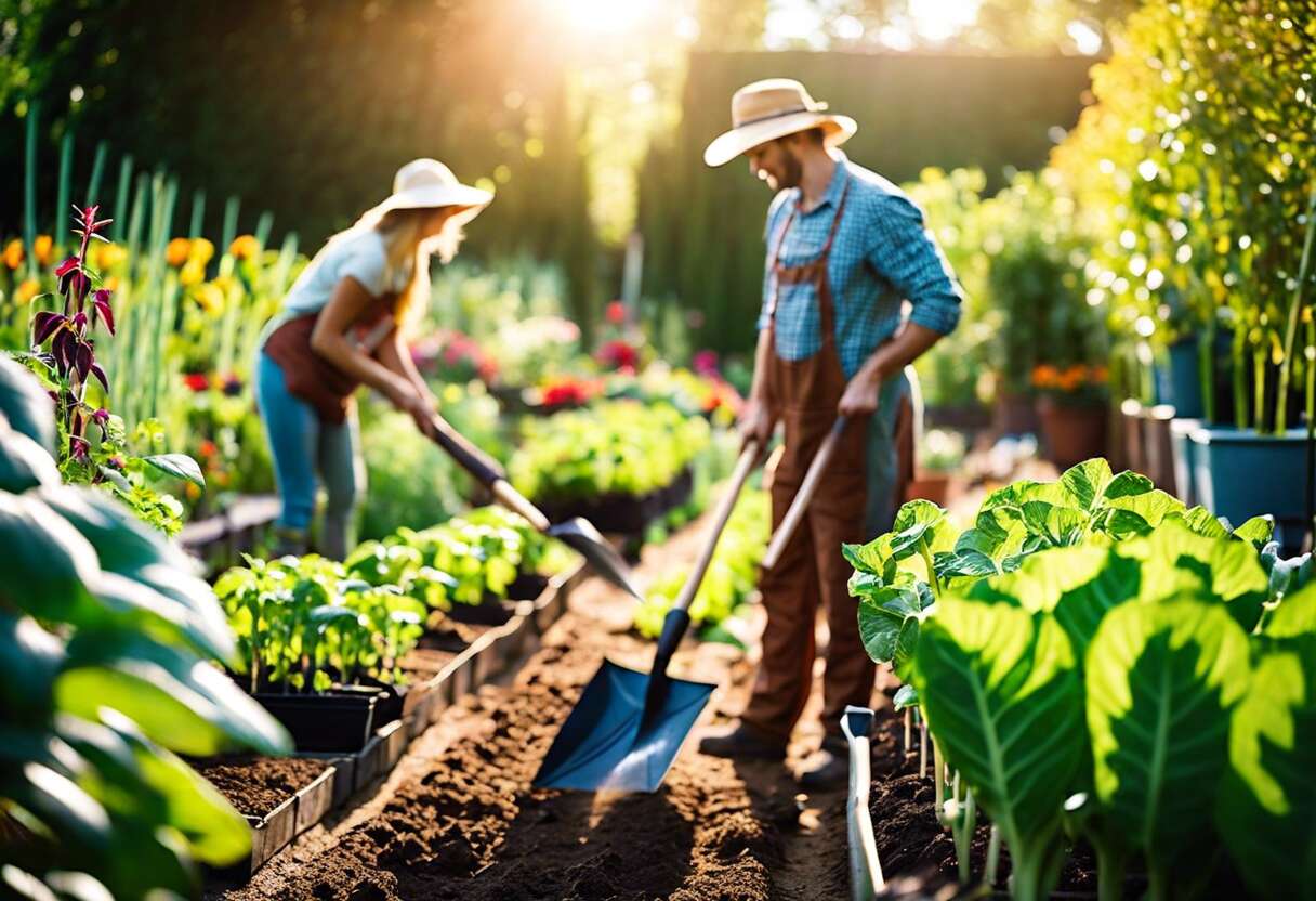 La binette et la serfouette, indispensables au potager