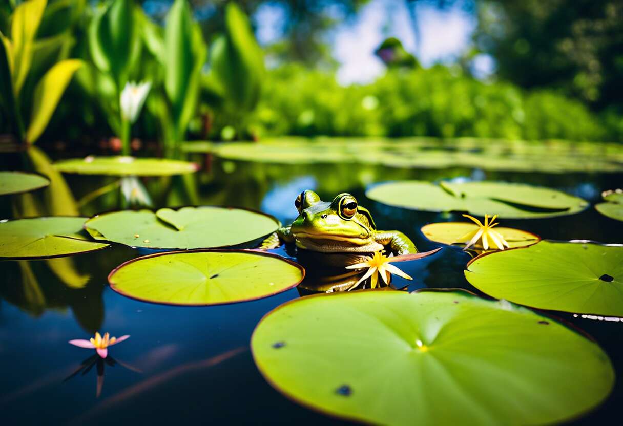 Invitation au jardin : comment attirer grenouilles et crapauds naturellement