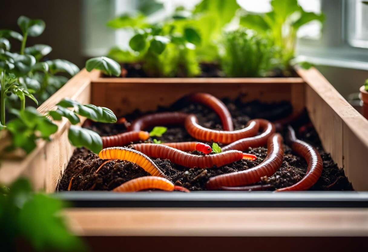 Lombricompostage urbain : installer une vermicompostière chez soi