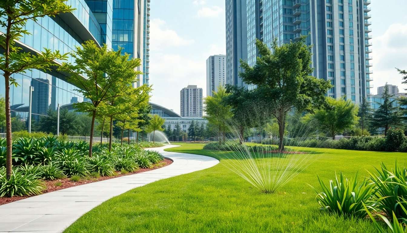 Futures tendances en matière d'arrosage intelligent et de villes durables