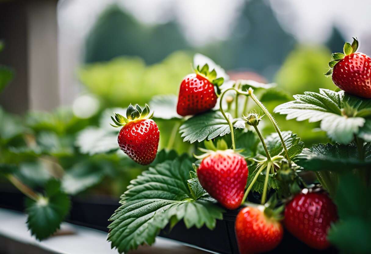 Cultiver des fraises en balcon : astuces et variétés adaptées