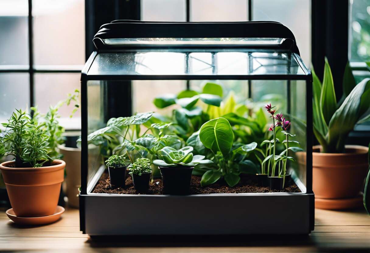Petites serres d'intérieur : cultiver toute l'année