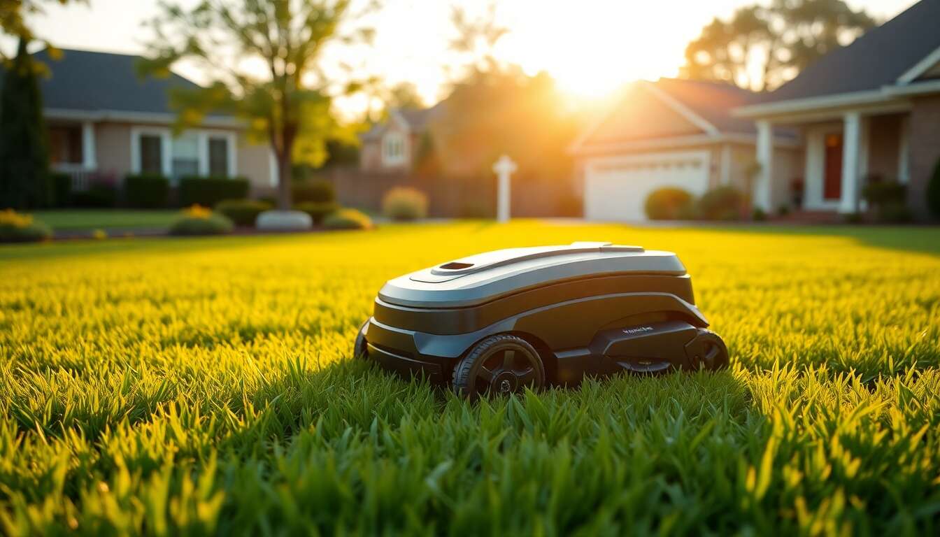 Des robots tondeurs à l'autonomie révolutionnaire