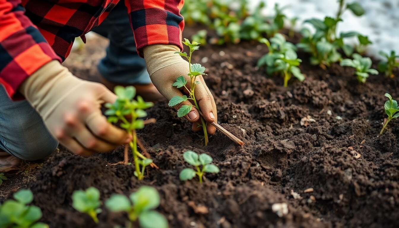 Les étapes clés du désherbage et de l'aération du sol avant les gelées