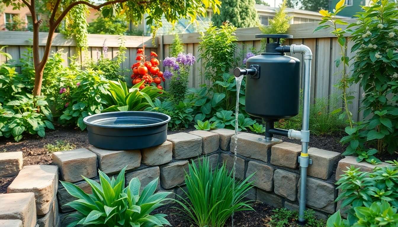 Principes de l'arrosage durable au jardin