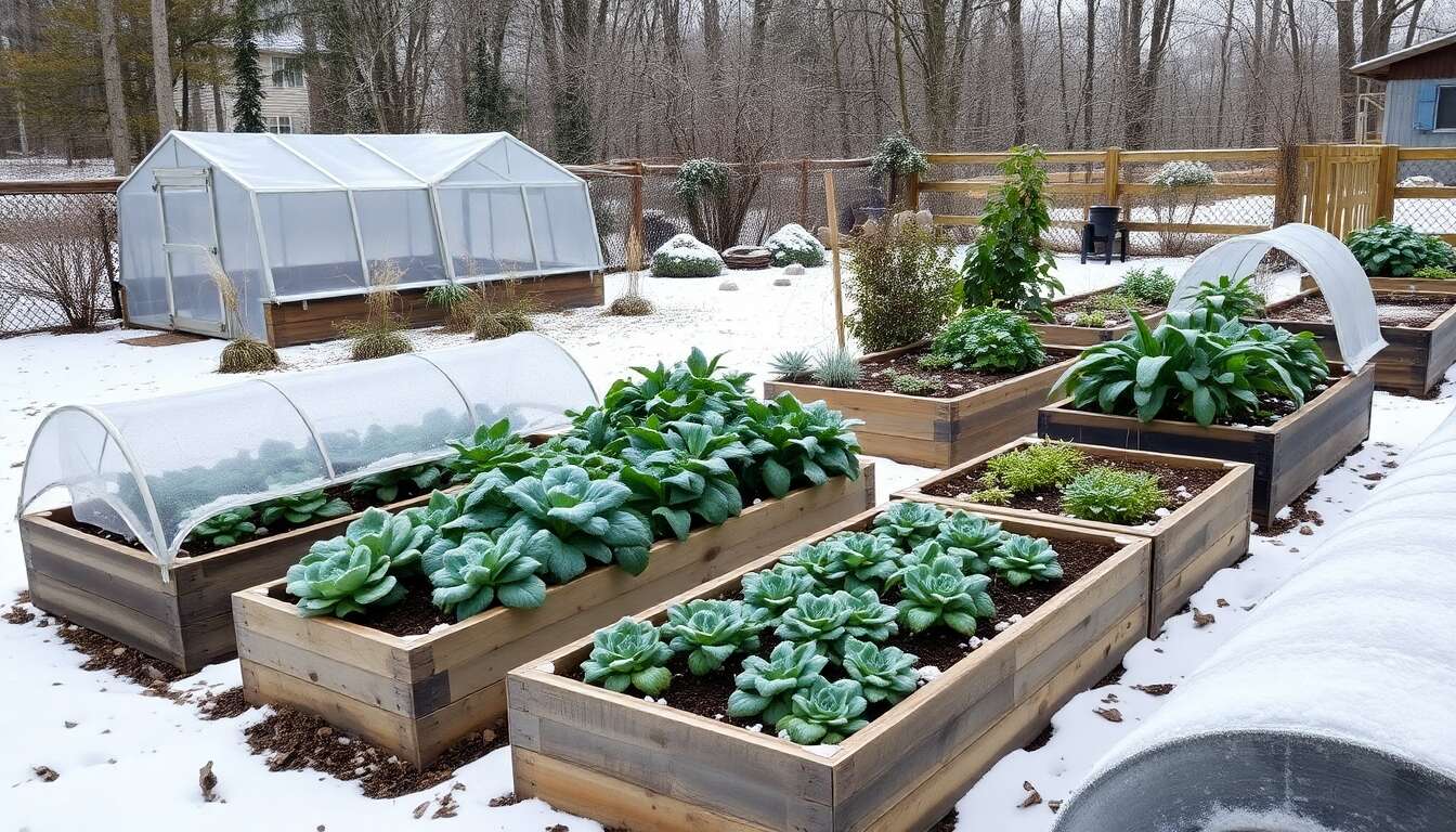 Aménager et organiser son espace pour un potager prêt à affronter l’hiver