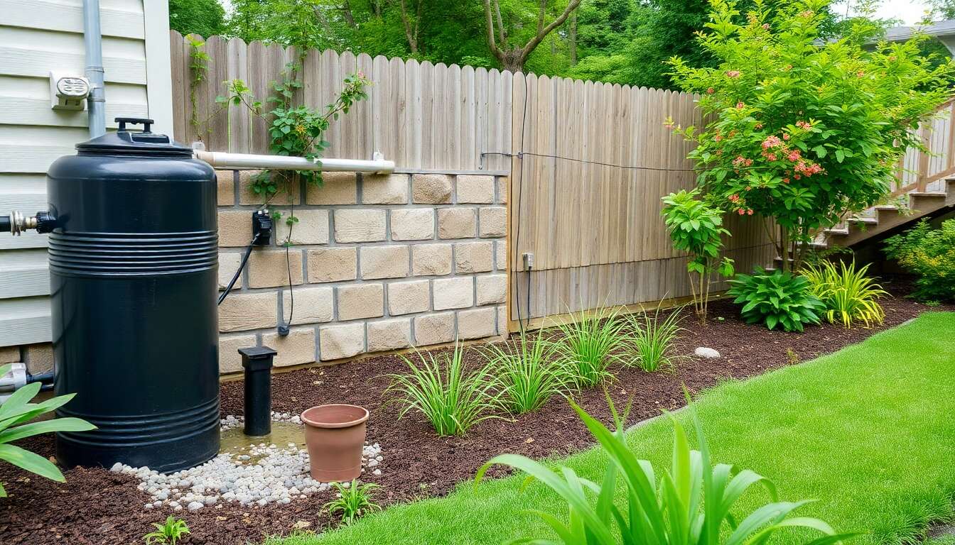Installation et avantages des systèmes de récupération d'eau de pluie