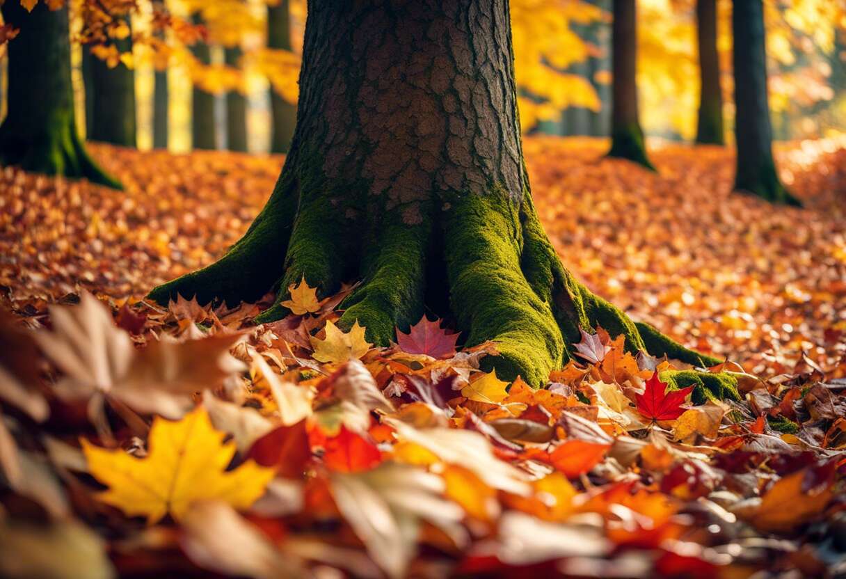 Feuilles mortes, une ressource à valoriser en automne