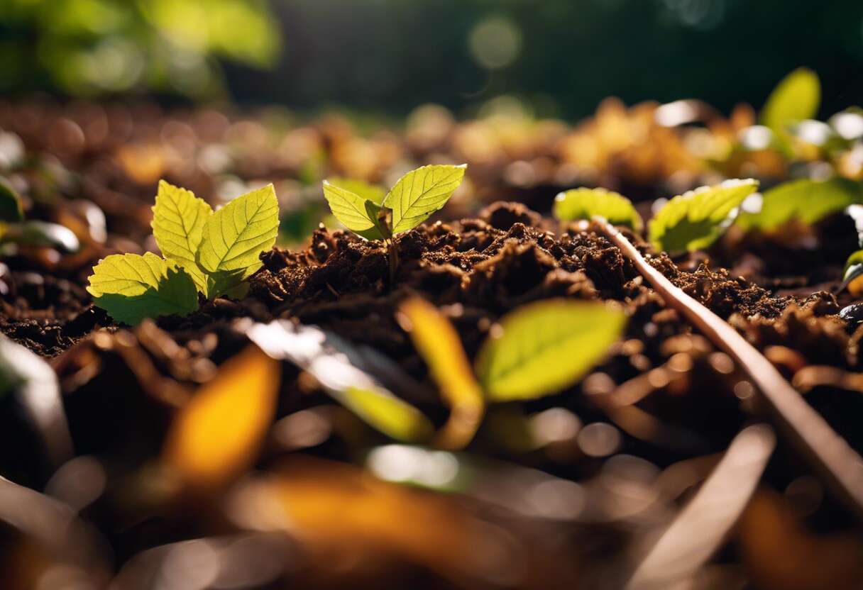 Feuilles mortes : transformer les déchets en or pour le jardin