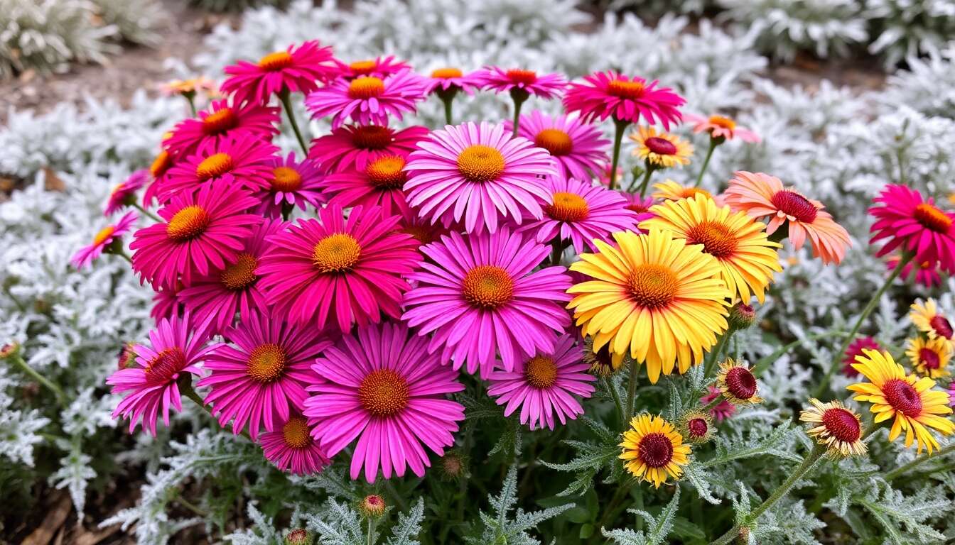 Connaître les asters d'automne : des fleurs résistantes et colorées