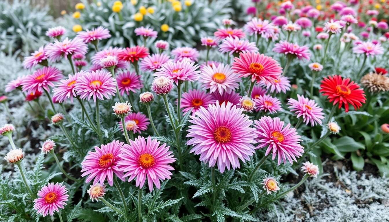 Choix des variétés : sélectionner les asters les plus robustes au froid