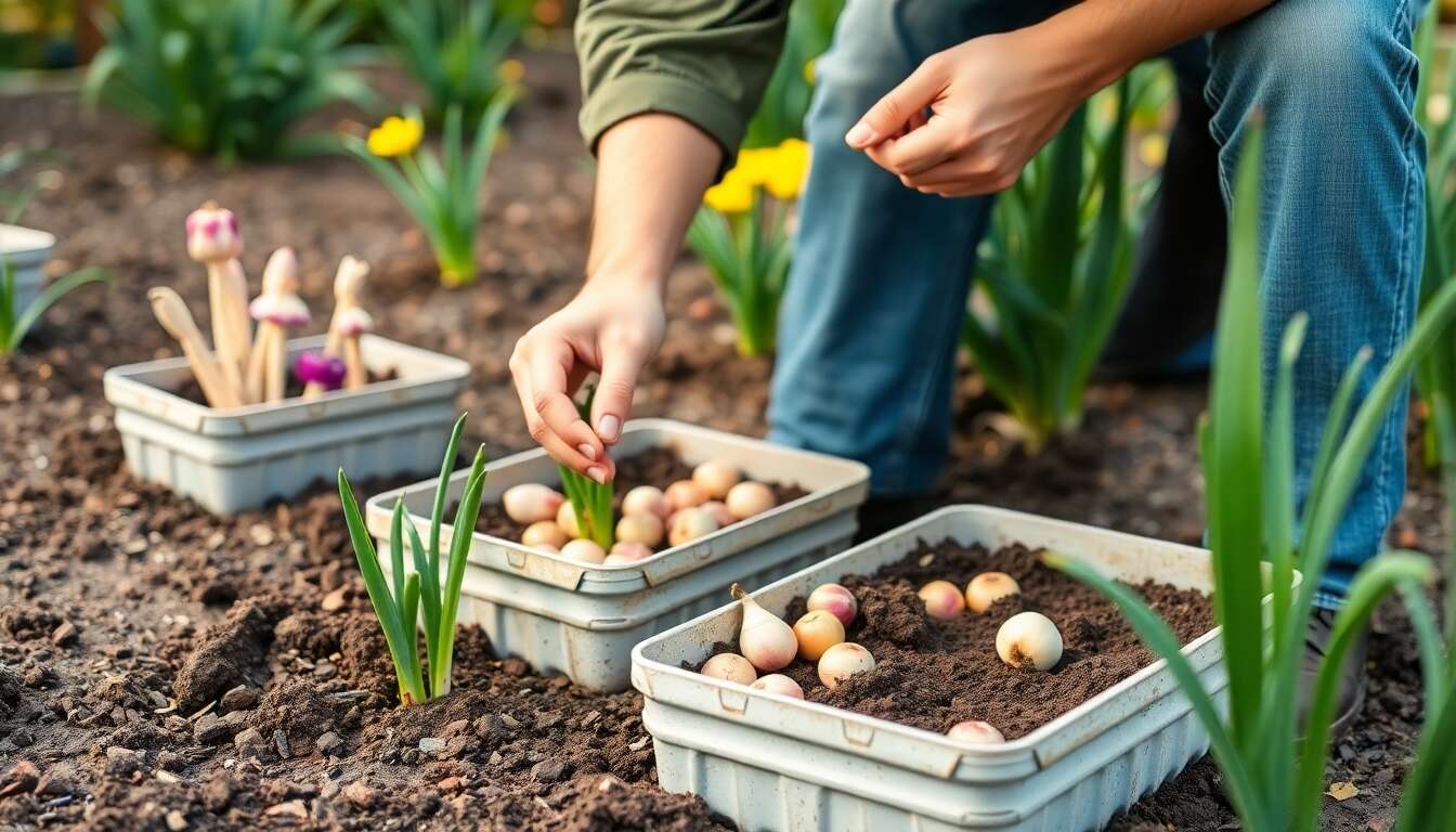 Choix du bon moment pour planter des bulbes