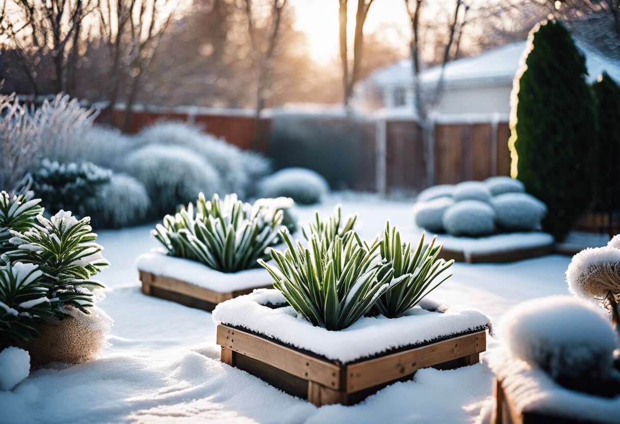 Protection hivernale du jardin : préparer ses plantes au froid