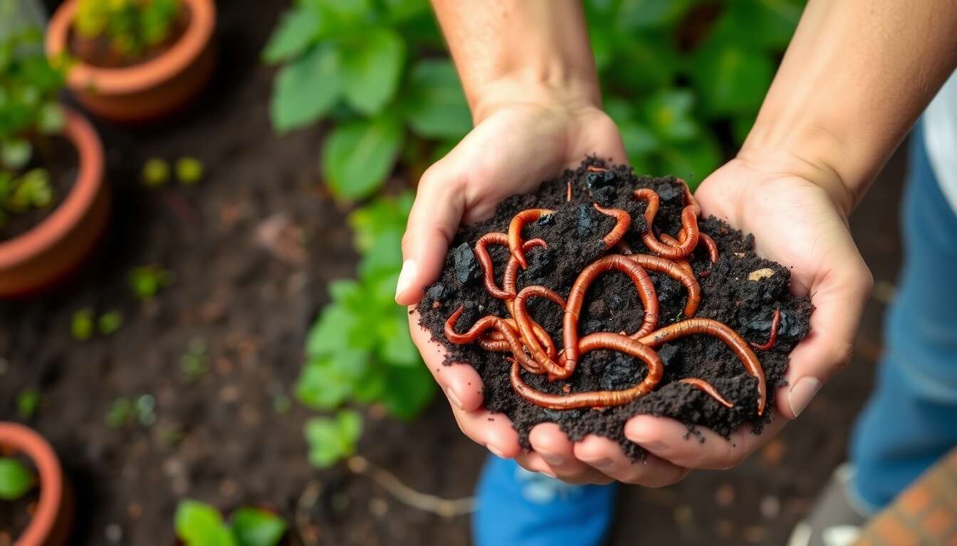 Lombricompostage facile : étape par étape vers un engrais riche
