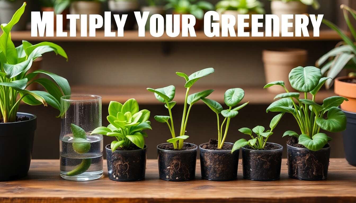 Multiplication des plantes : techniques simples pour débutants