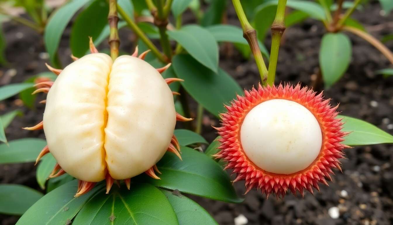 Ramboutan vs litchi : différences et plantation