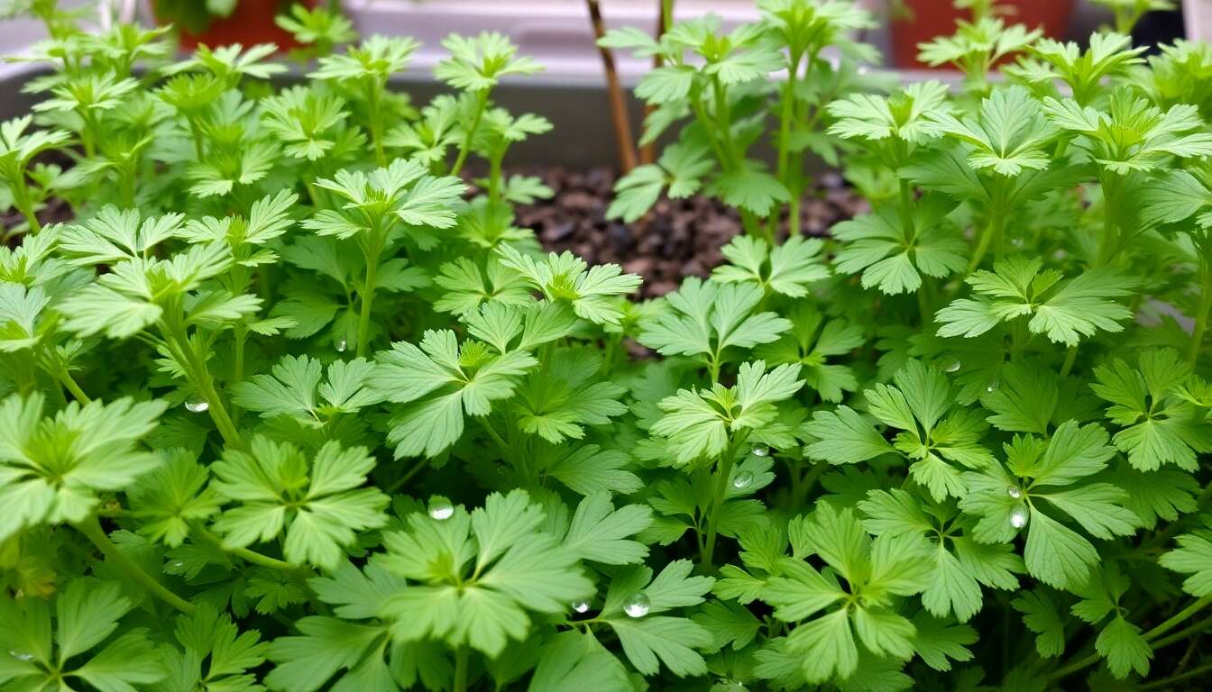 Coriandre fraîche à volonté : secrets d'une culture infaillible