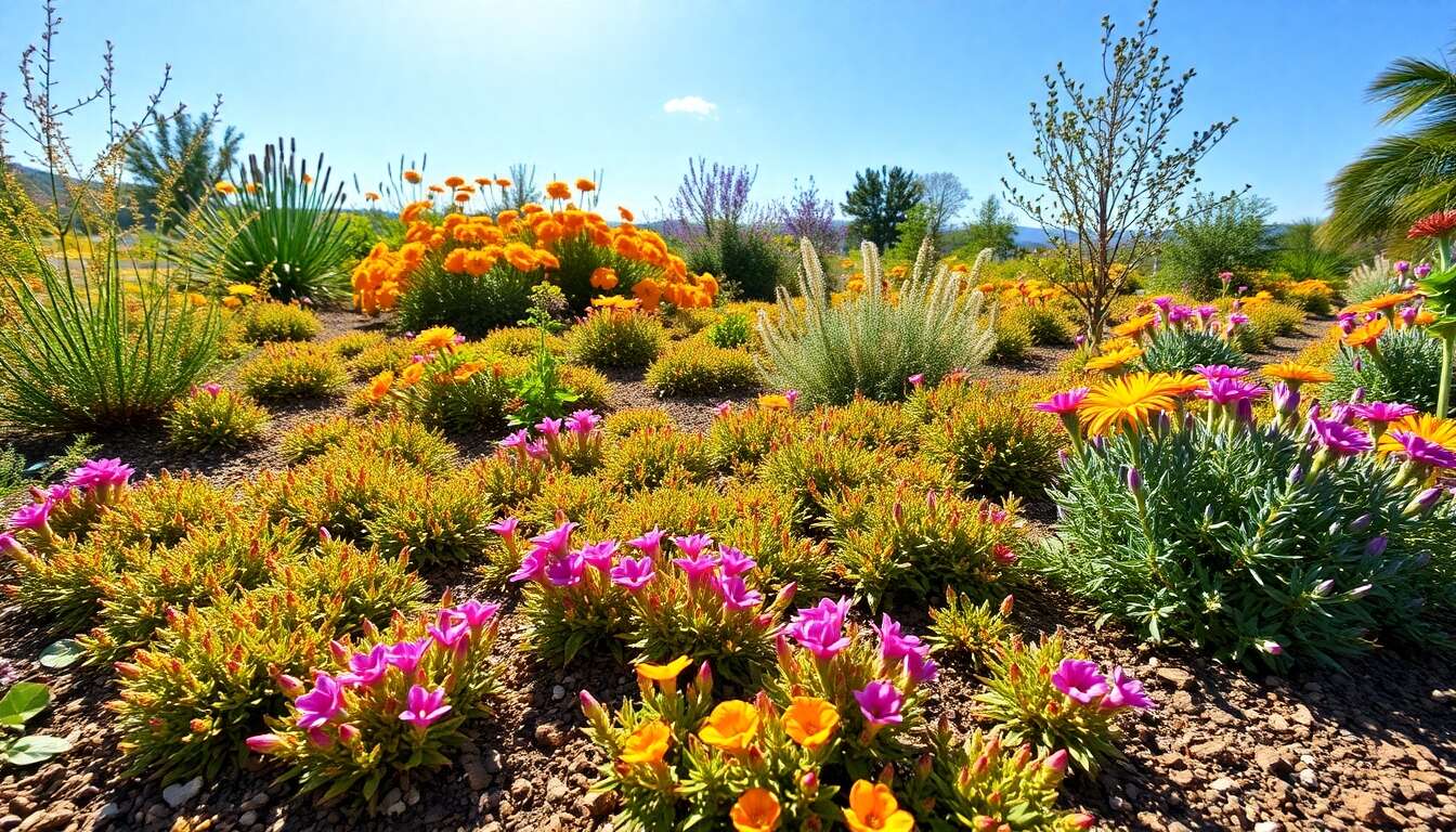 Plantes couvre-sol résistantes à la sécheresse pour un jardin autonome