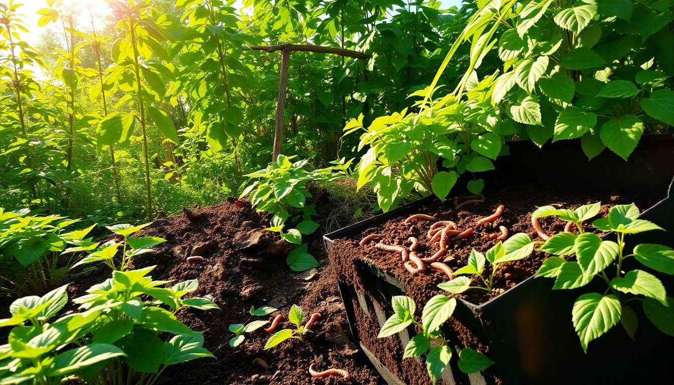 Lombricompostage et vermiculture : un recyclage vertueux pour votre jardin