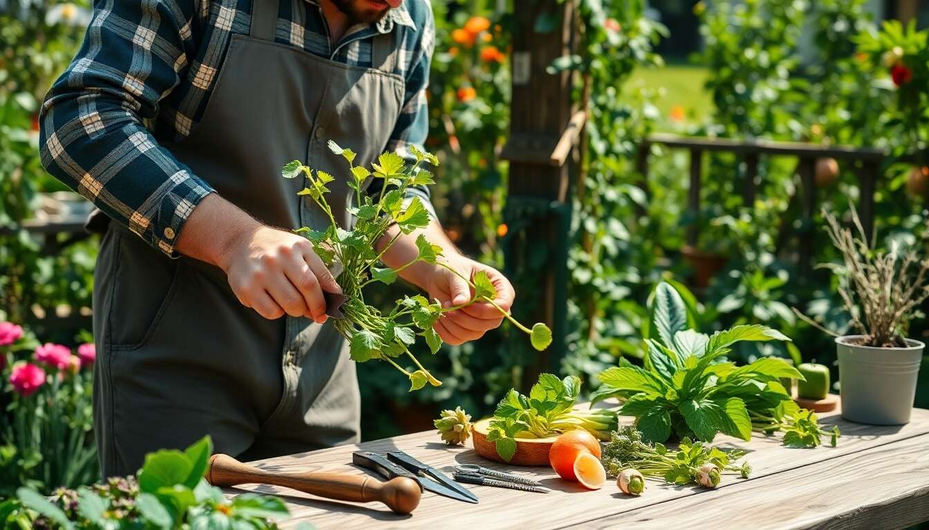 La technique du bouturage de tige en détail