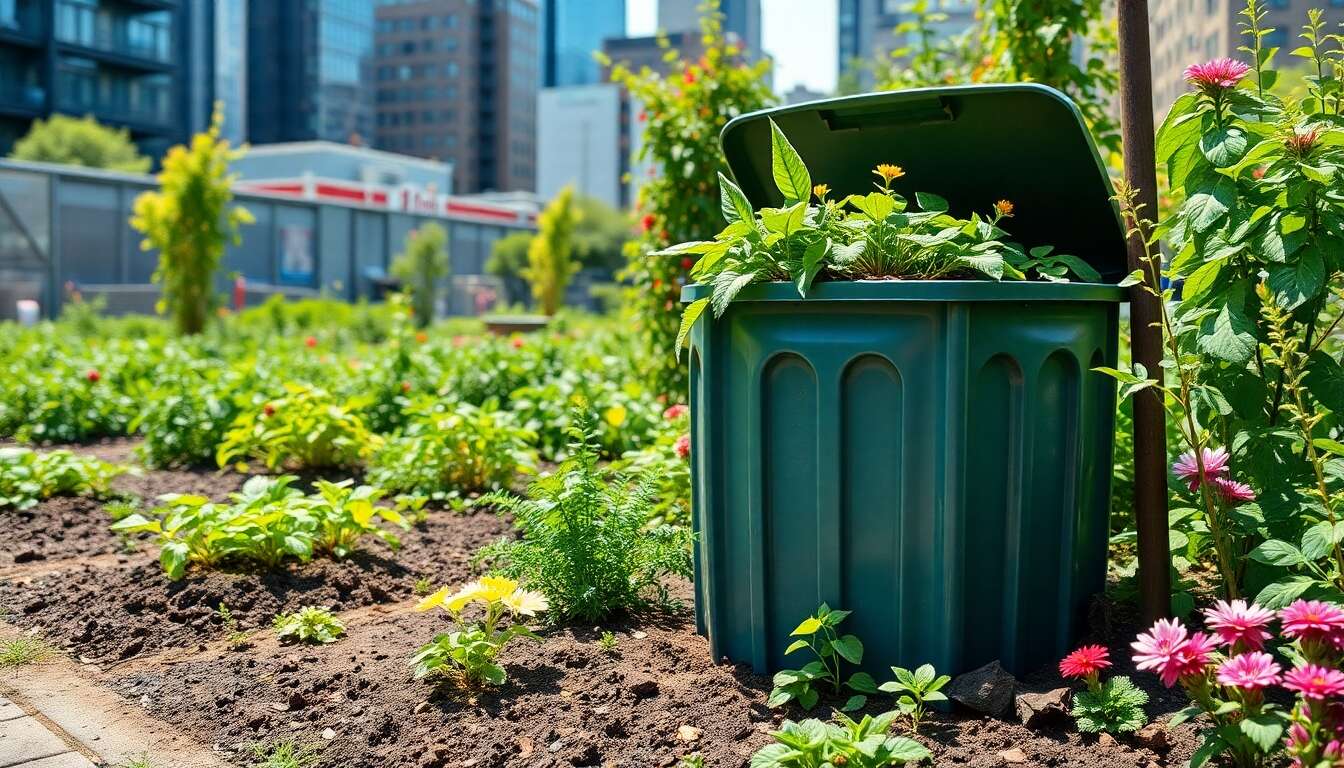 Choisir le bon emplacement pour son composteur en ville Choisir le bon emplacement pour son composteur en ville
