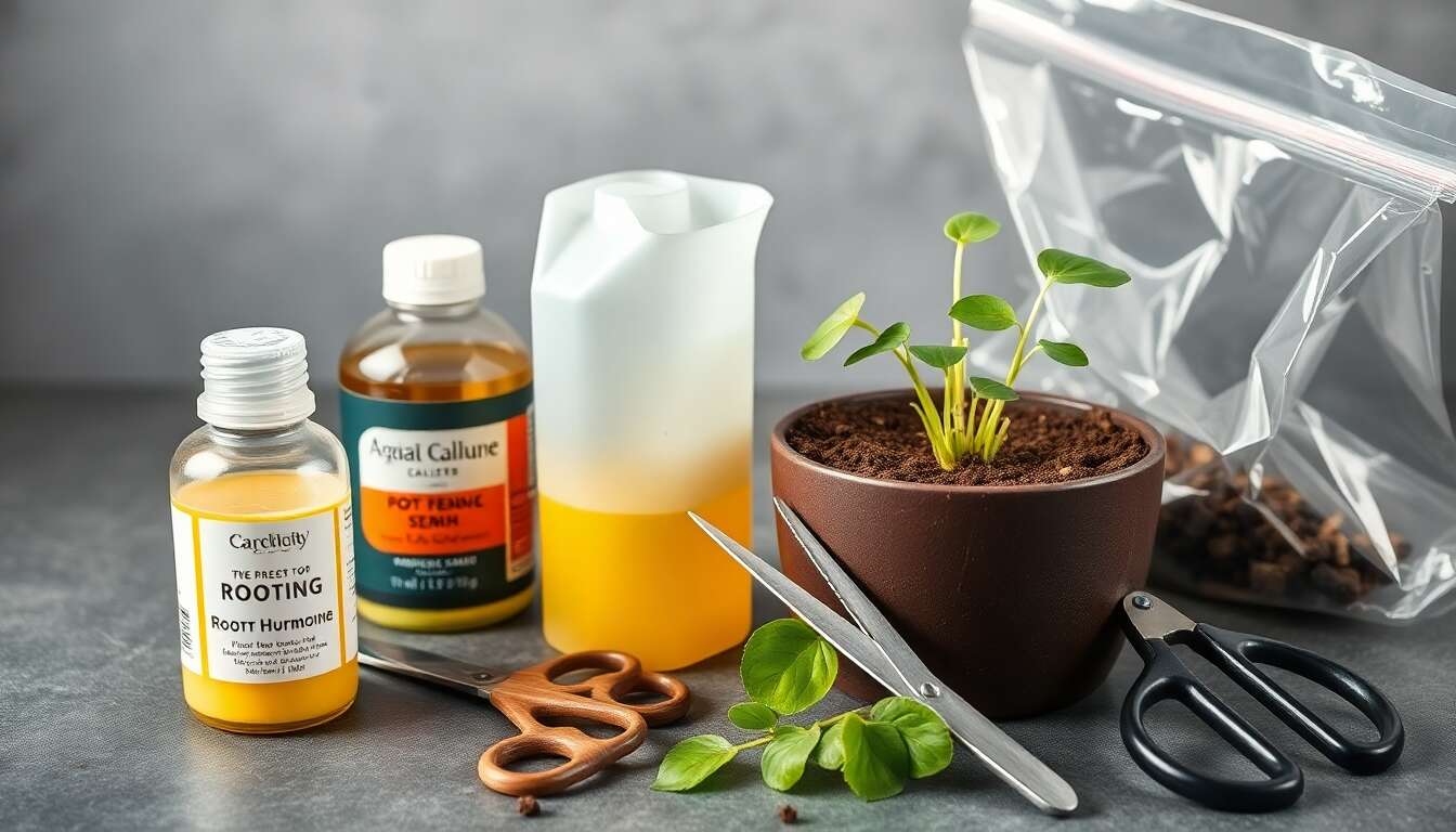 Le secret d'un enracinement parfait en bouturage