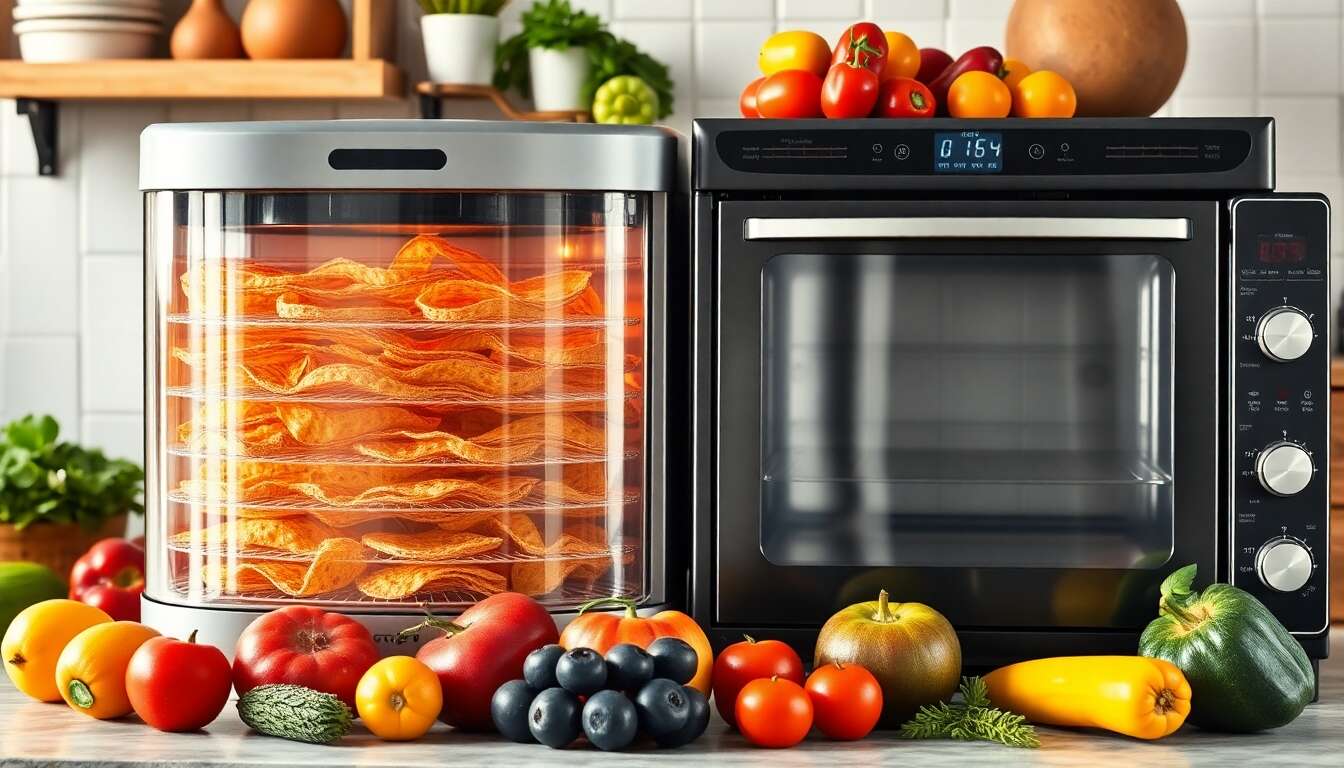 Critères de choix entre déshydrateur et cuisson au four