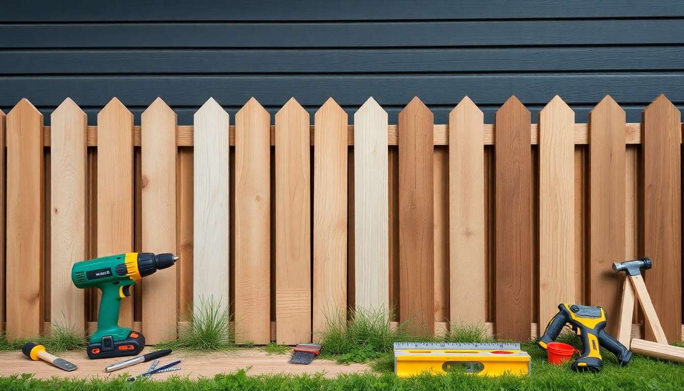 Clôtures décoratives : types et idées d'aménagement