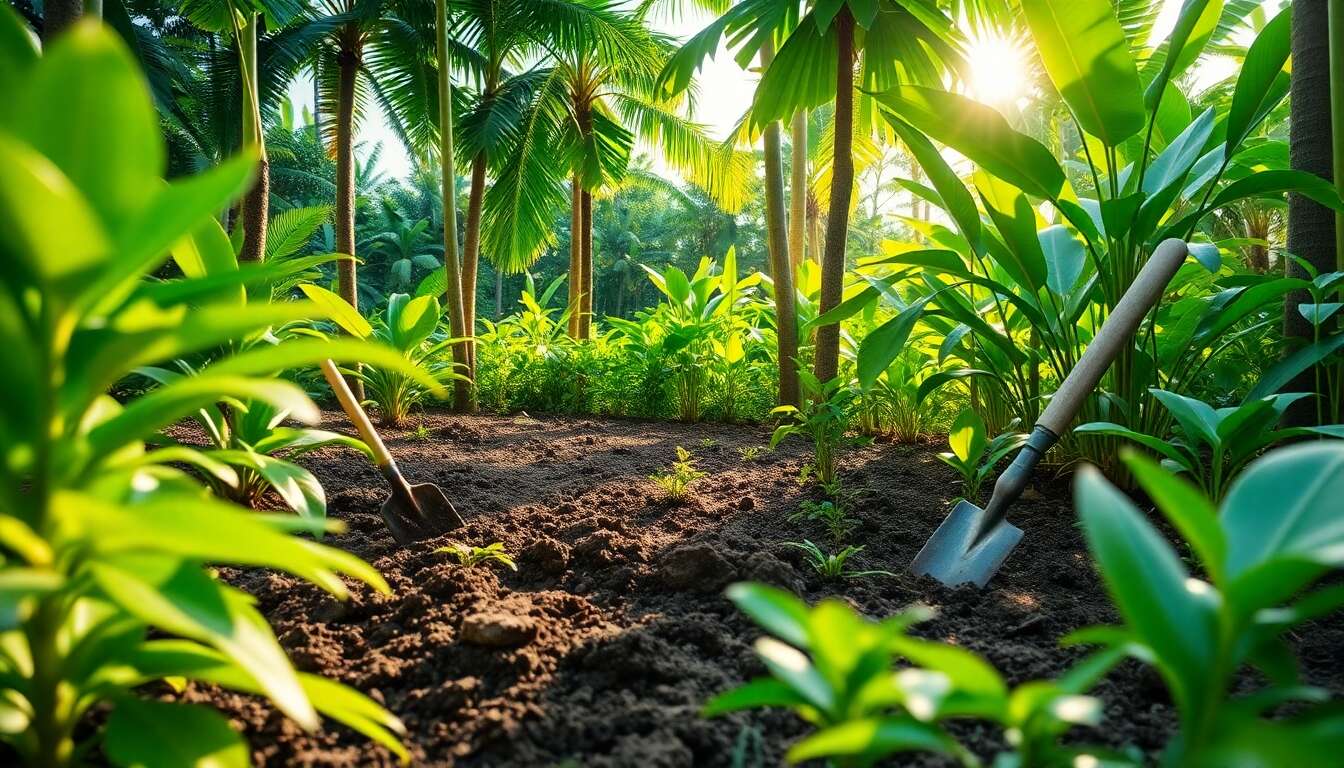 Préparer le terrain pour la plantation du tamarinier
