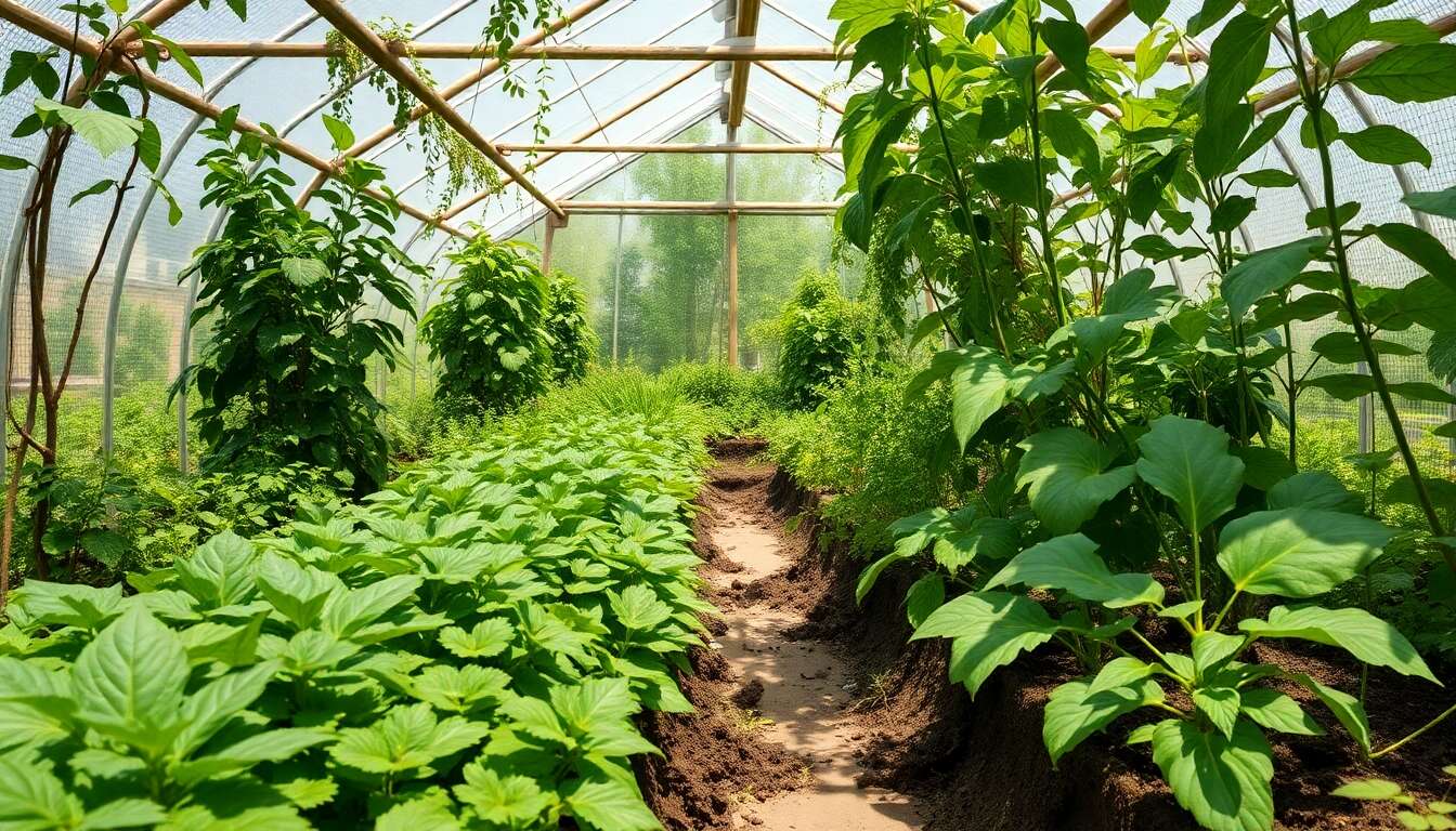 Lutte biologique en serre : intégrer la permaculture à votre espace