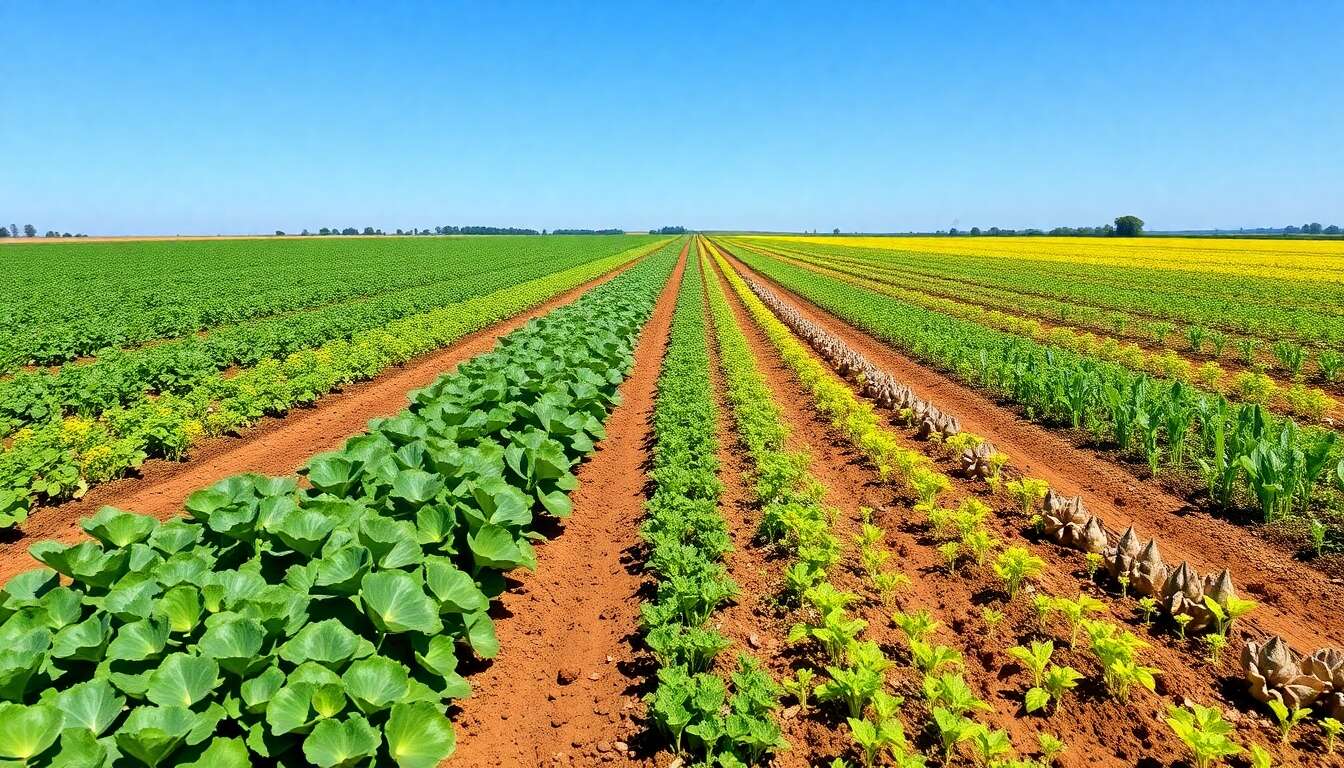 Utilisation des engrais verts pour enrichir le sol