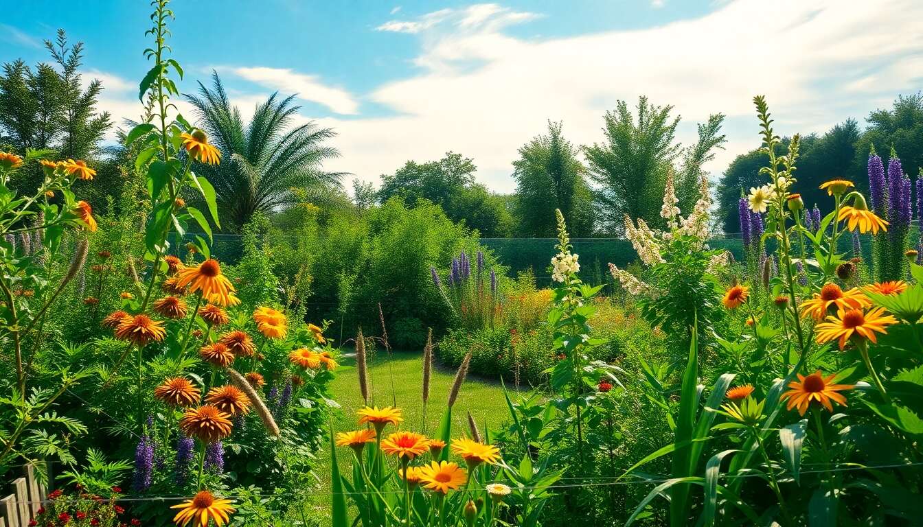 Mise en place d'un jardin productif sans labour