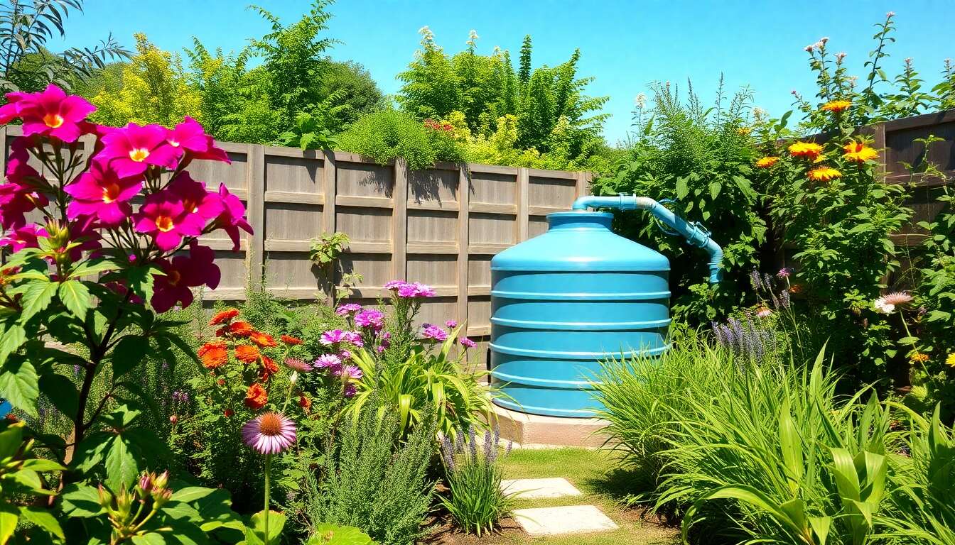 Systèmes de récupération des eaux grises : pour un jardin écoresponsable