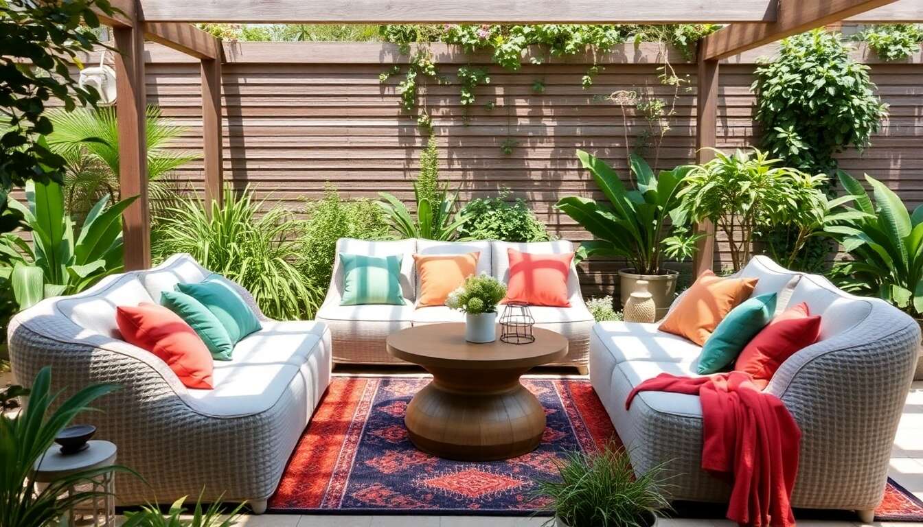 Salon de jardin en résine tressée : avantages et sélection