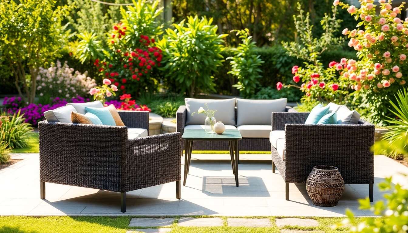 Bien choisir son mobilier de jardin : critères matériels essentiels