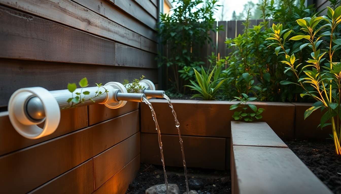 Installation étape par étape d'un système goutte à goutte