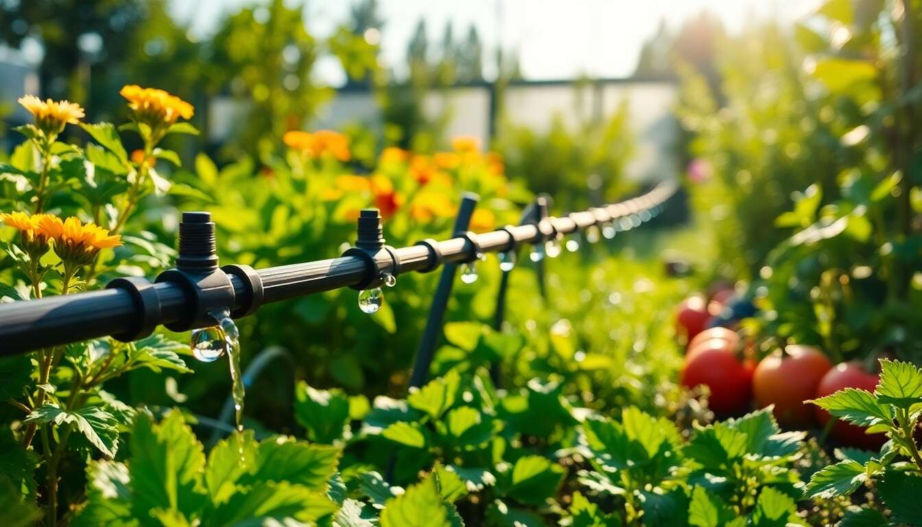 Qu'est-ce que l'irrigation goutte à goutte ?