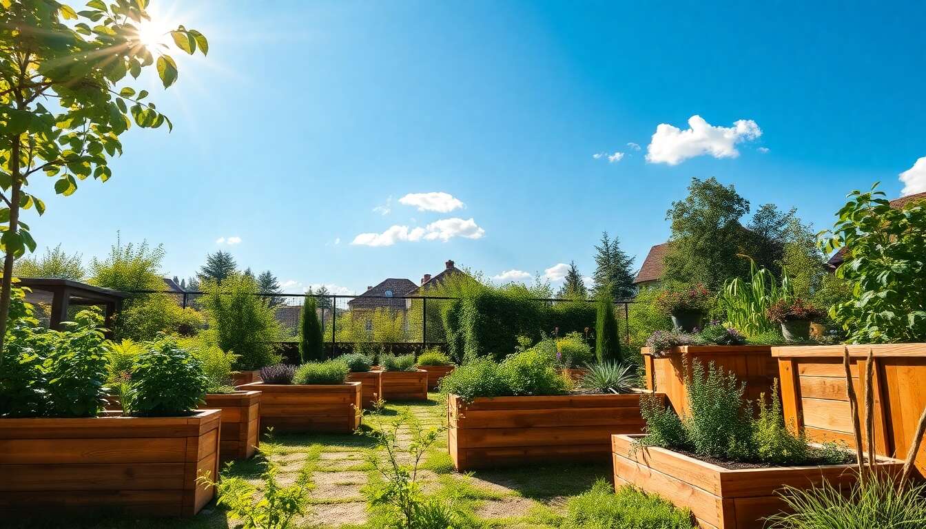 Carrés potagers modulaires : cultiver avec ingéniosité