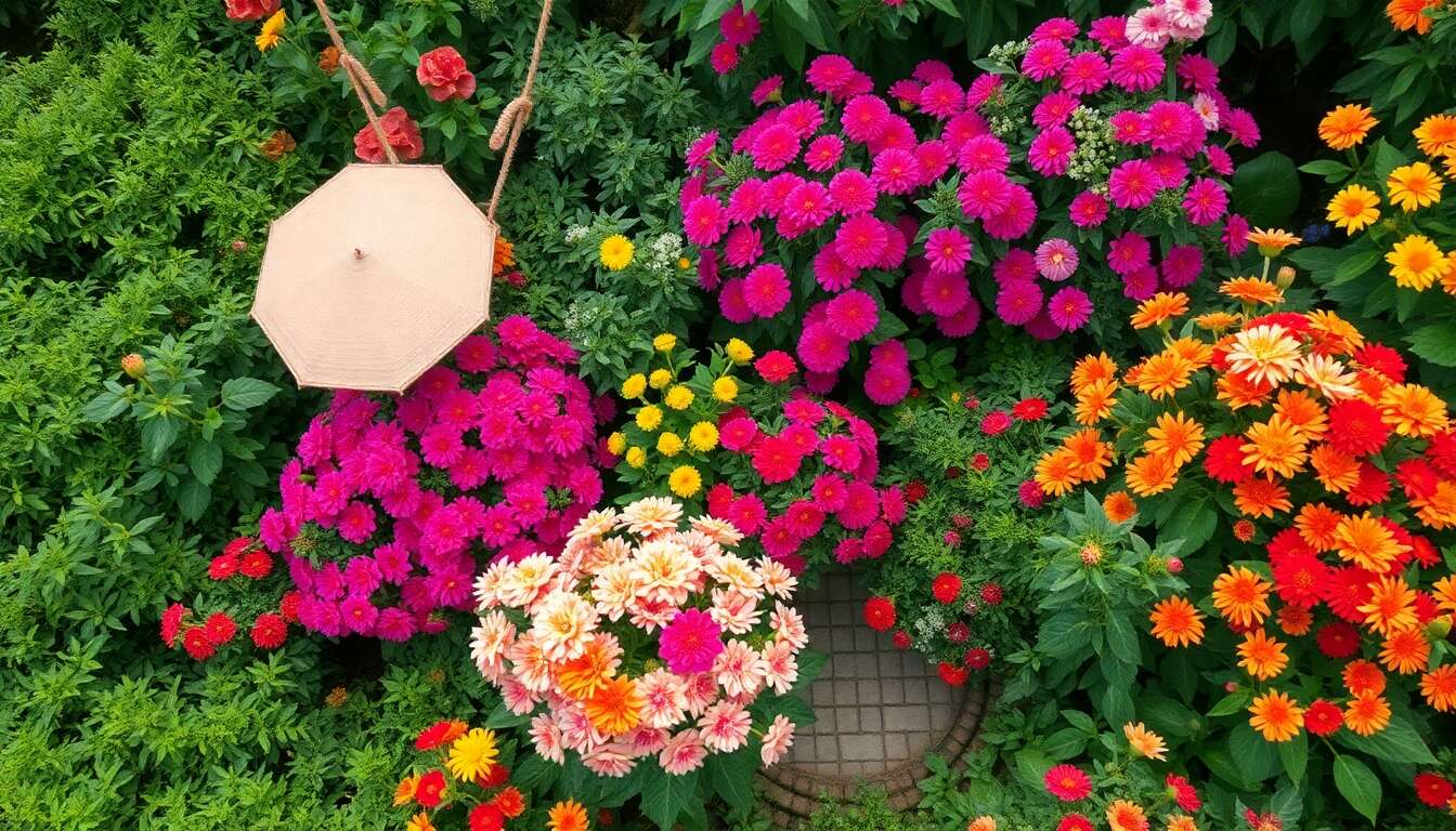 Des couvre-sols florissants et parfumés