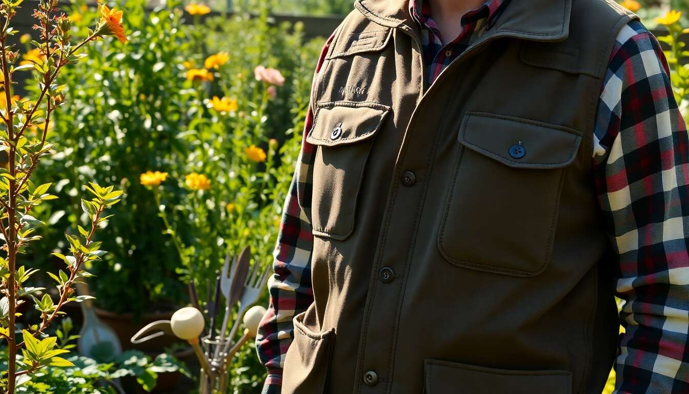 Veste de jardinage : critères pour une protection optimale