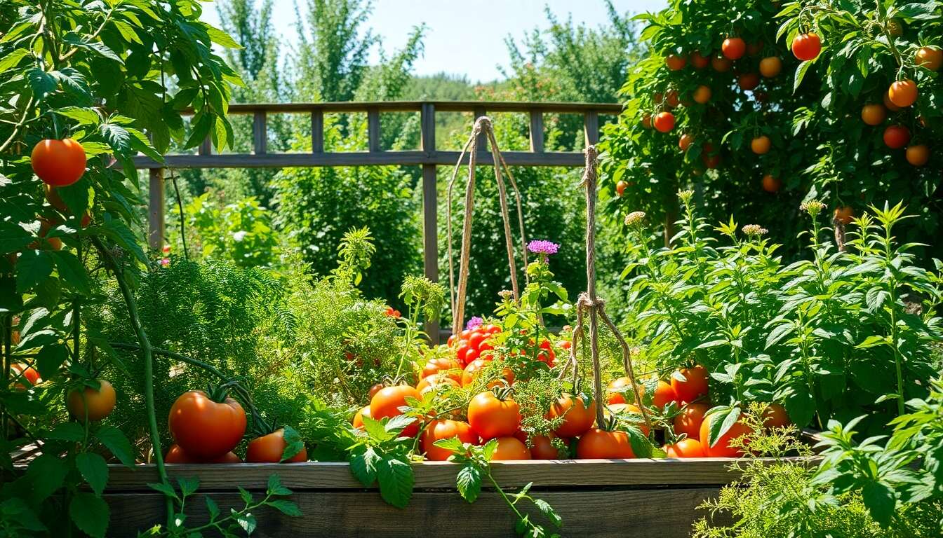 Cultures associées pour un potager sain