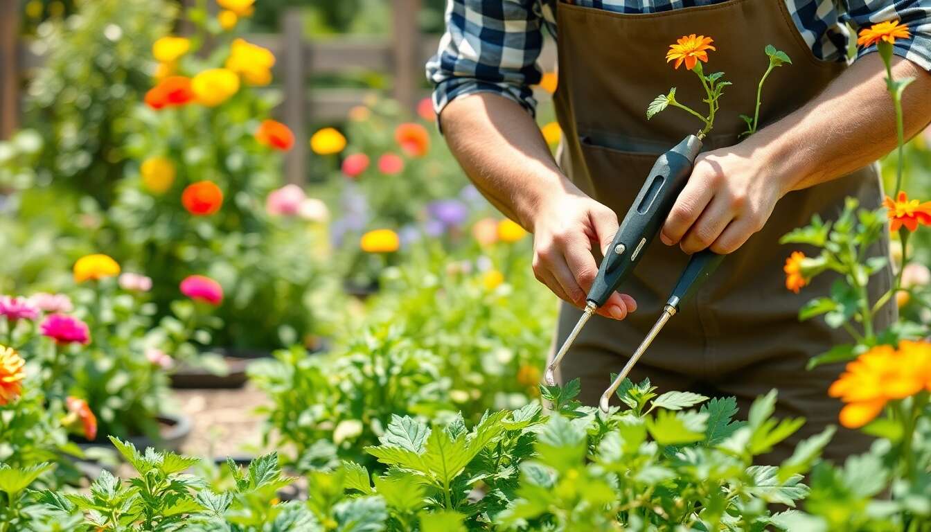 Griffes de jardinage ergonomiques : travail du sol sans effort