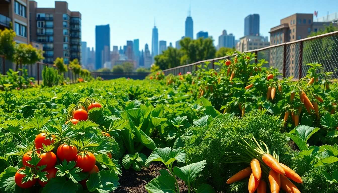 Techniques de culture en milieu urbain