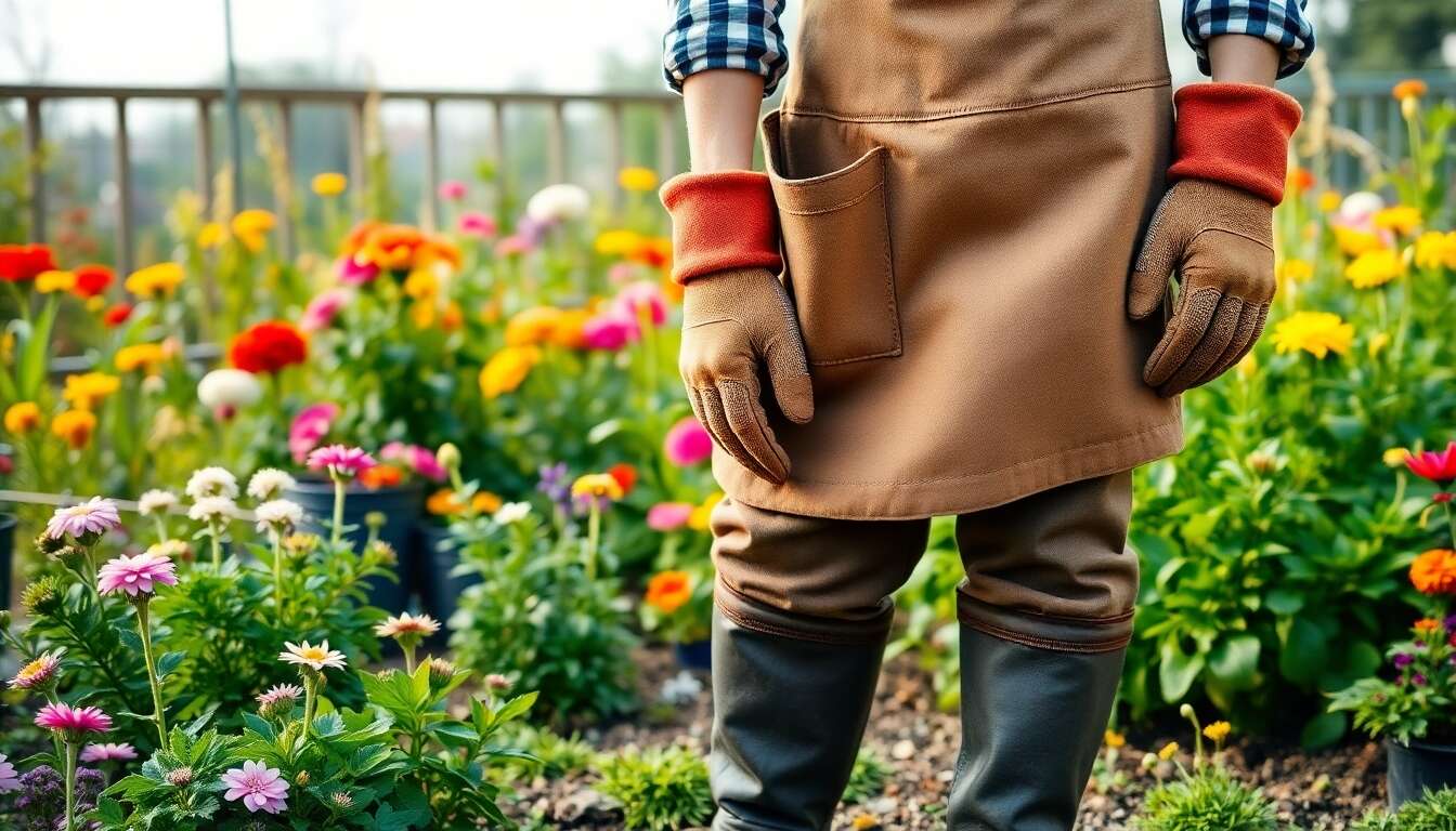 Kits de vêtements de jardinage : l'essentiel pour débuter