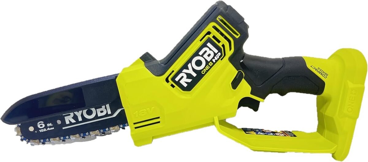 Test de la mini tronçonneuse RYOBI ONE+ HP 18V