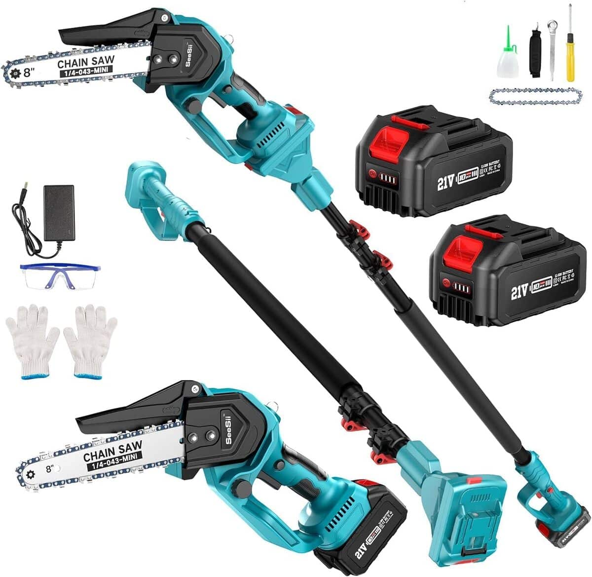 Test de la mini tronçonneuse Seesii : efficacité et puissance